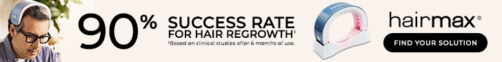 90% Success Rate For Hair Regrowth Based On A 6 Month Clinical Study